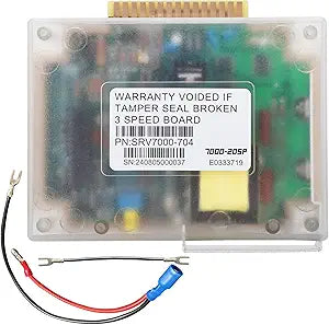 SRV7000-704 Stove Control Box 3 Speed Control Board for Quadrafire Pellet Stove Parts SRV7000-704 for Quadra-Fire CB1200,1200I Castile FS & Insert Contour and SantaFe & Santa Fe Pellet Stoves (white)
