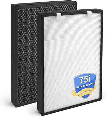 2 Pack B7 Fresh Replacement Filter Compatible with Alen BreatheSmart 75i Air Purifier, H13 Fresh Activated Carbon Filter, Part B7-Fresh Fits B7-MP-Pet B7-Pure