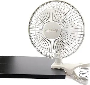 Air King 9145 6-Inch 2-Speed Clip-On Fan