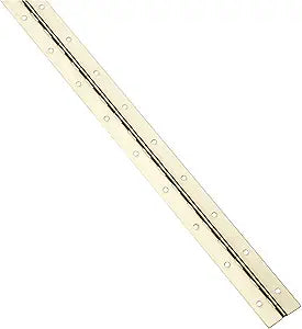 Stanley Hardware S476-250 311 Continuous Hinge in Bright Brass