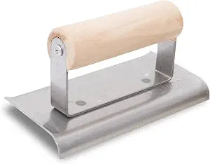 MARSHALLTOWN QLT Curved Concrete Edger, 6 x 2 3/4 Inch, Hand Edger Tool