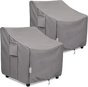 Patio Chair Covers Waterproof, Heavy Duty Outdoor Furniture Covers Fits up to 36W x 37D x 36H inches -2 Pack