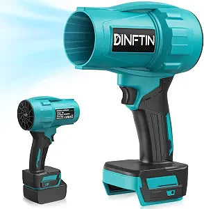 Dinftin Brushless Cordless Leaf Blower Compatible for Makita 18V Battery