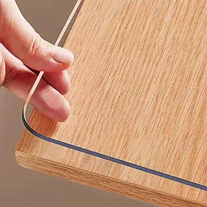 OstepDecor 16 x 60 in Clear Desk Mat 1.5mm Plastic Table Protector Pad