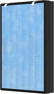 HSP002 Replacement Filter Compatible with HSP002 Smart Air Purifier 2.0 4-in-1 Filtration of Main Filter and Activated Carbon, 1 Pack