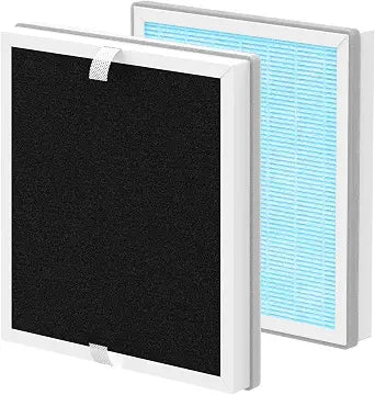 3-in-1 True HEPA Replacement Filter Compatible With Pure Enrichment PureBaby Kids Bear Air Purifier (PEAIRBER), 2 Pack