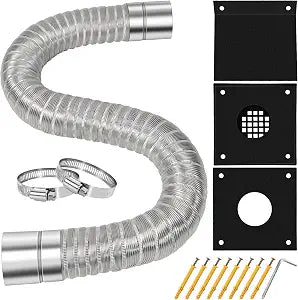 VICAMB Pellet Stove Vent Pipe Kit, Pellet Stove Fresh Airs Intake Kit
