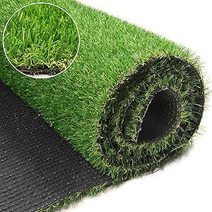Weidear Artificial Turf Grass 3 ft x 5 ft, Realistic Fake Grass Rug with Drainage Holes, 20MM Indoor Outdoor Lawn Grass Landscape for Backyard Patio, Synthetic Grass Mat for Dogs Pets, Customized