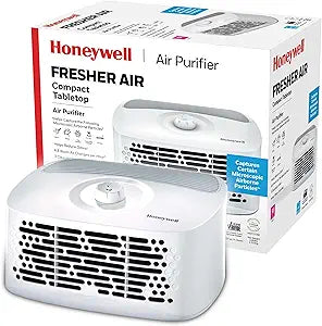 Honeywell Hepaclean Tabletop 13' x 13' Room Air Purifier