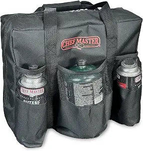 Chef Master 90800 Camp Stove Carry Bag, Multi-Pocket, Rugged Design