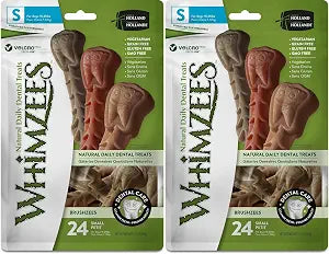 Whimzees (2 Packages) Toothbrush Star Small Value Bag, 24 ct Each2