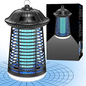 snanlen 4200V High-Powered Electric Bug Zapper Outdoor & Indoor with LED Attractant, Durable ABS Mosquito Zapper Outdoor, Plug-in Fly Trap & Mosquito Killer for Patio, Yard, Garden and Home