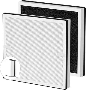 2 Pack Europa True HEPA Replacement Filter for Afloia Europa Air Purifier