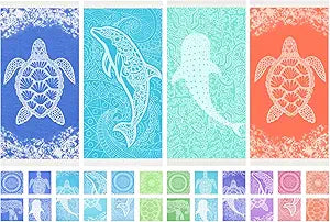 Widdonen Turkish Beach Towel Quick Dry Absorbent Cotton Lightweight Thin Bathroom Bath Pool Swim Towels Extra Large Oversized Sand Free Beach Accessories Essentials Stuff Cloud Gift for Adults