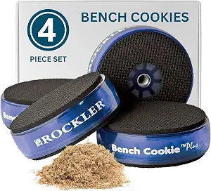 Rockler Bench Cookies Plus Work Grippers 4-Pack for Woodworking
