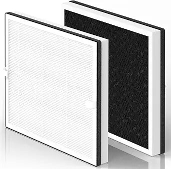 Europa Replacement Filter Compatible with Afloia Europa Air Purifier, 3-in-1 H13 True HEPA Filter with Activated Carbon, 2 Pack