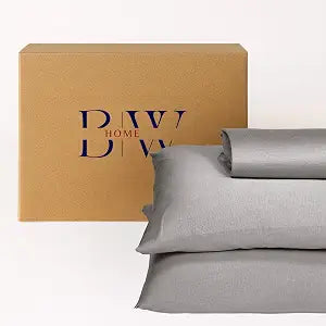 Briarwood Home Premium 100% Modal Jersey Sheet Set, Breathable Bedding, Luxurious Comfort with Silky Smooth & Wrinkle-Resistant Fabric, Lightweight Sheets & Pillowcases (Ash Grey, Twin)