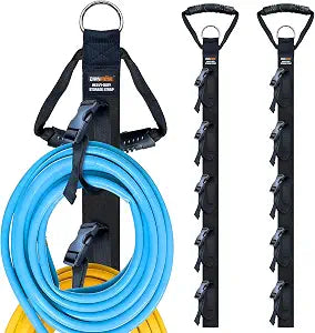 Adjustable Wall Mounted Extension Cord Organizer 2-Pack