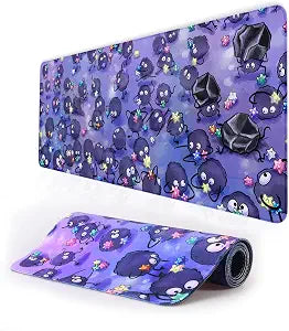 Anime Cute Soot Sprite Large Mouse Pad Desk Mat 11.831.5 Inch