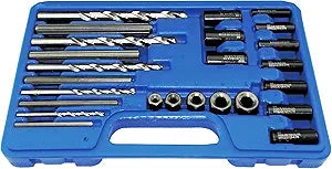 Astro 9447 Screw Extractor/Drill and Guide Set, 25-Piece