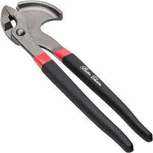 Bates- Nail Puller, Pliers, 11" Nail Remover Tool, Multi Tool, Hand Tools, Staple Puller, Carpenter Tools, Staple Remover, Trim Puller, Nail Remover, Nail Pliers, Cats Paw Nail Puller Tool