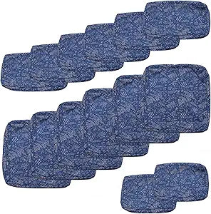 14Pcs Patio Cushion Covers Replacement Outdoor Cushion Cover with Zippers Waterproof Furniture Covers for 6-Seater Patio Furniture Sofa Couch Slipcovers Couch 3 Sizes Covers Only
