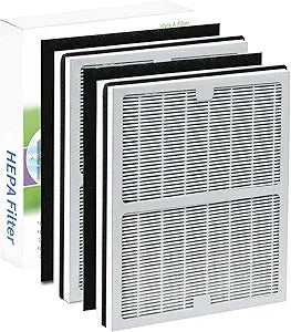 Replacement Idyllis Air Purifier Filters AC-2119, Replacement Idylis A Filters Compatible With Filtrete FAP-C01-A, Idylis Air Purifier AC-2119, IAP-10-100, IAP-10-150, IAPC-10-140,2 Pack