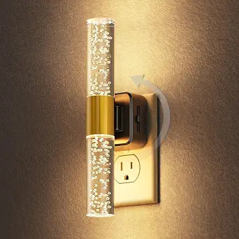 DORESshop Night Light,Rotating Night Lights Plug into Wall 1 Pack
