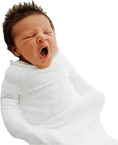 Swaddelini Swaddle Sleep Sack, Viscose from Bamboo, Swaddle for babies 0-3 months, 6-12 pounds, Made in USA, Cloud