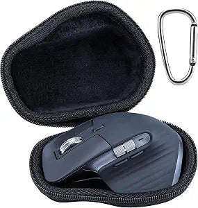 Lebakort Storage Case Compatible with Logitech MX Master 4 / MX Master 3S / MX Master 3 / MX Matser 2S Advanced Mouse (Graphite Case)