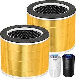 RP-AP088-F1 Filter Replacement for RENPHO Air Purifier RP-AP088W RP-AP088B,5 in 1 H13 True HEPA Actived Carbon Filter,2 Pack