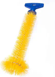 Mr. Scrappy 11" Universal Garbage Disposal Brush Sturdy Grip Handle Yellow