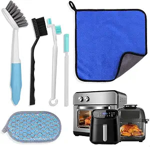 XANGNIER Air Fryer Cleaner Tools Kit,Air Fryer Cleaning Brush Sets,6 Pcs