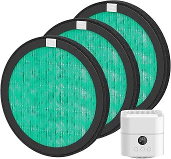 WG-03 Replacement Filters for HomBreez WG-03/WG-03-S/F-WG Air Purifier