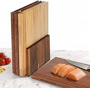 Book Cutting Board Set with Wooden Stand-Wooden Kitchen Cutting Boards That Look Like Books for Vegetables Cheese Meat,3pcs Chopping Board Gift Set for Home Cooks & Kitchen Decor