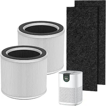 VEWIOR Official ClearAir-A12 True HEPA Air Purifier Washable Filter(2 Pcs)