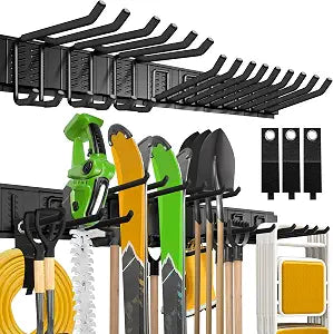 klasit Garage Wall Organizer,15Pack Carries 675 lbs,Garden Tool Organizer