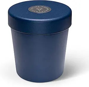 The Ice Cream Canteen Vacuum Insulated Double Wall Stainless Steel Thermos Container for the pint of ice cream enjoy ice cream anywhere (Blueberry Blue)