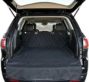 Arf Pets SUV Dog Cargo Liner Cover for SUVs and Cars, Waterproof Material, Non Slip Backing, Extra Bumper Flap Protector, Large Size - Universal Fit