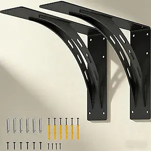 20 inch x 13.5 inch Heavy Duty Bracket,Granite Countertop Support Brackets, Heavy Duty Shelf Brackets , Max Load 1000 Lbs ,Mantel Brackets (Set of 2) - (20 " x 13.5 ")