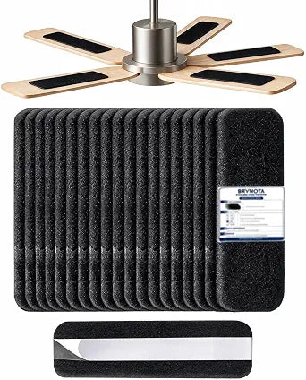 Ceiling Fan Filters for Blades, 20 Pack Activated Carbon Pads