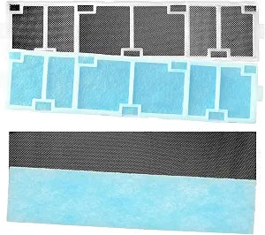 Annual Mini Split Filter Bundle Compatible with Mitsubishi Electric MAC-2330FT-E and MAC-3000FT-E Filter Bundle, Anti-Allergy, Frames Included (2 pk), with Additional Set of Replacement Filters