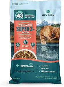 All-Salmon Freeze-Dried Raw Dry Cat Food | High-Protein, Grain-Free | Omega-3 Fortified for Skin, Coat & Digestive Health | Allergy Support | All-Natural | Kittens & Adults | 10 lbs
