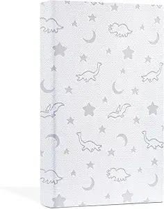 Pack and Play Mattress 38"x26", Double-Layer Pack n Play Mattresses Crib Mattress with Breathable Soft Removable Washable Cover for Baby Toddler