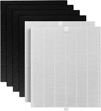 Bagean AP-1512HH Filter Compatible with Coway Airmega AP-1512HH & 200M Air Purifier - Fit Coway Filter Replacement - H13 True HEPA Filters Removes 99.97% particles Freshens the Air (2 HEPA + 4 Carbon)