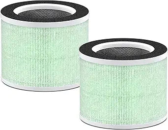 Nispira RP-AP088-F1 RP-AP088 Replacement Filter for RENPHO Air purifier RP-AP088W RP-AP088-F2 H13 4-in-1 HEPA Activated Carbon, 2 Packs
