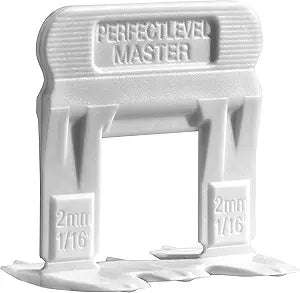 T-Lock PERFECT LEVEL MASTER Professional Anti lippage Tile Leveling System - Spacers Only - Red Wedges Not Included and Sold Separately (500, 2mm)