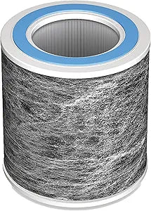 Shark Air Purifier Replacement Filter with Anti-Allergen HEPA, Advanced Odor Lock, Compatible with HP100 Series, White, HE1FKPET