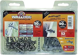 The Hillman Group 42071 WallDog and Drill Toggle Combo