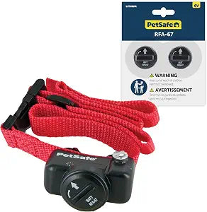 PetSafe Deluxe Ultralight Receiver Collar with 2 Replacement Collar Batteries - Waterproof & Battery Operated Adjustable Boundary Training Collar - for Dogs Older Than 6 Months Weighing 8lb+